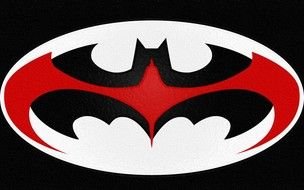 Colorful "Batman" Logo Clipart