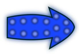 blue spotted Arrow right