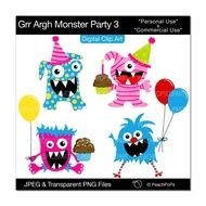 Monster Feet Clip Art N5
