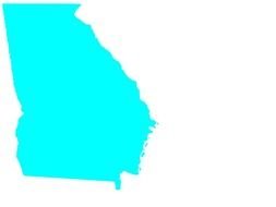 Georgia State Outlines Clip Art N2