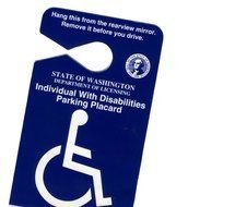Handicap Parking Permit Clip Art