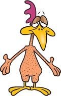cartoon chicken