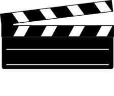 Clapboard2 Clip Art
