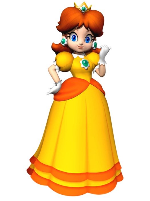 Daisy Mario drawing
