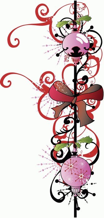 Curly Lines Clip Art N3