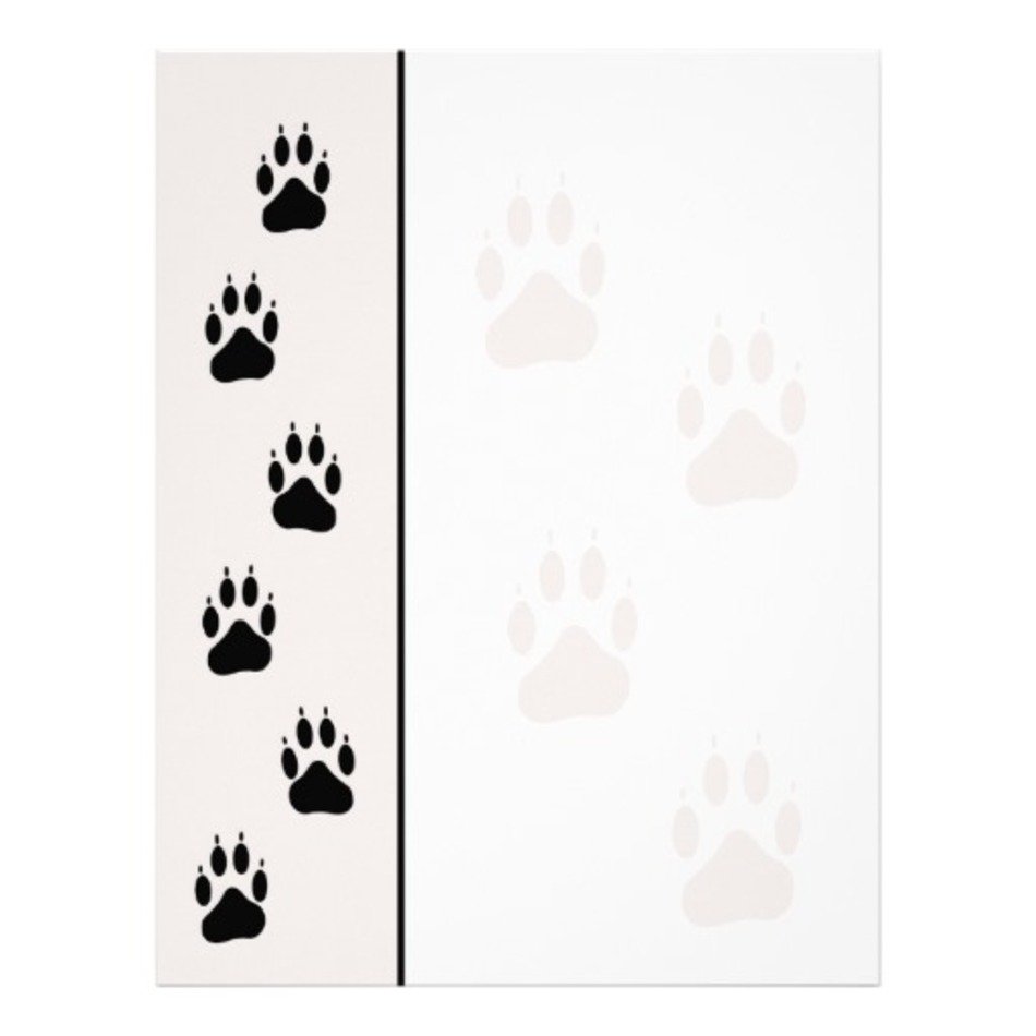 Animal Paw Prints Clip Art N12