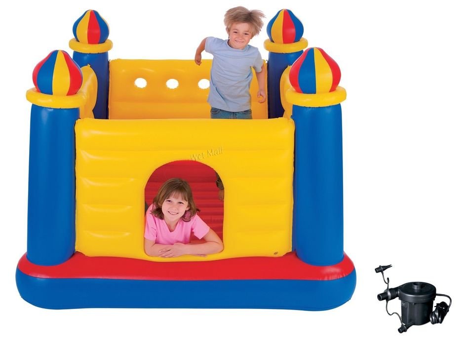 clipart of the inflatable trampolines for children bishkek