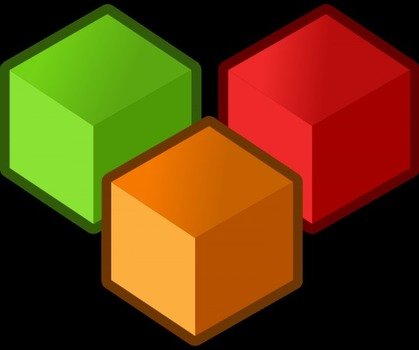 Cubes Vector Clipart