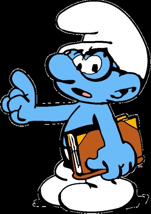 Brainy Smurf Character
