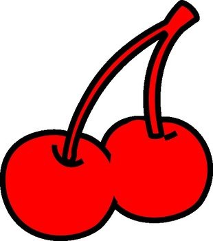 Red Cherry Clip Art N2
