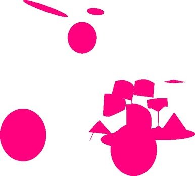 Drum Set Clip Art N26