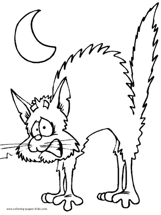 Cat Coloring Pages N4