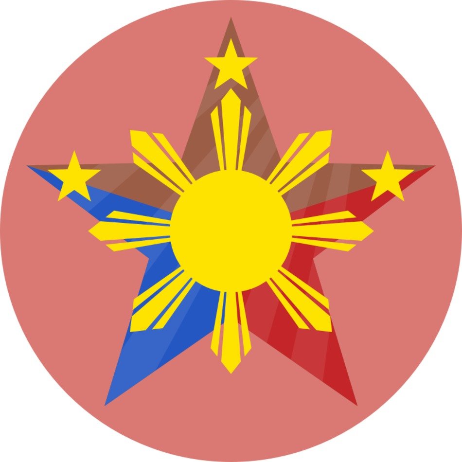 symbol of the philippines with the sun
