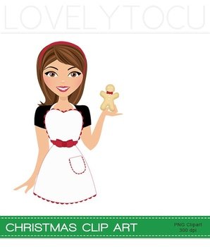 Gingerbread Girl Clip Art N6