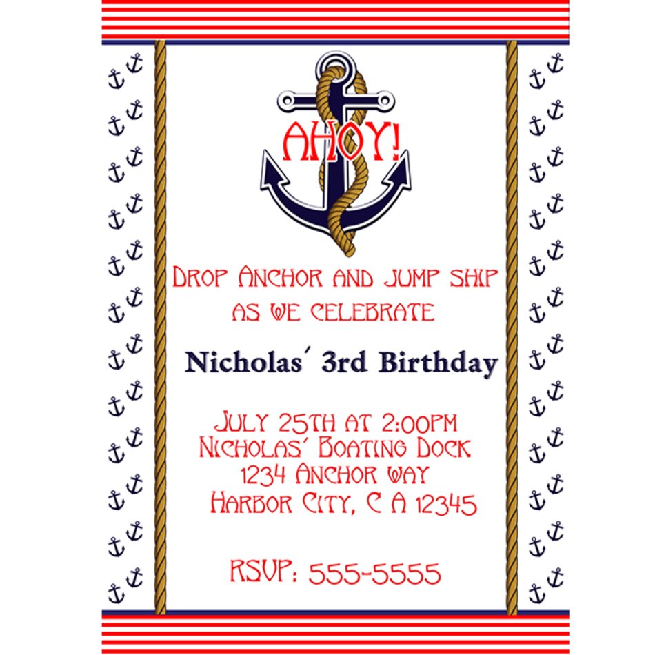 Nautical Border Clip Art N15