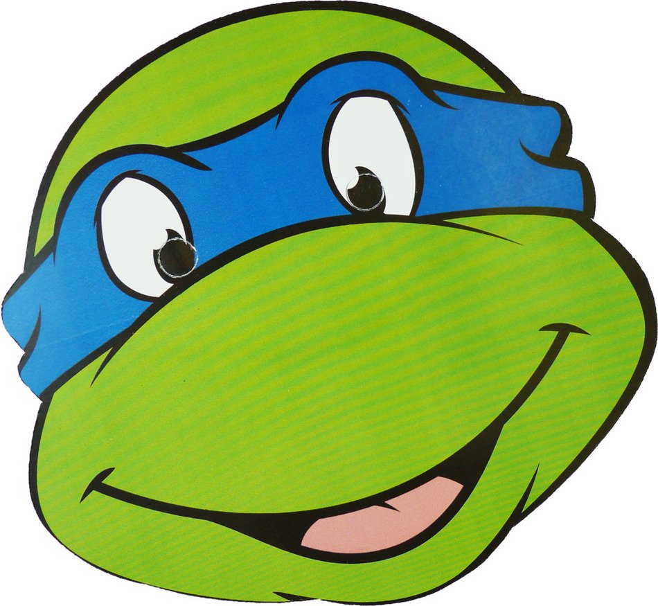 Details Zu Teenage Mutant Ninja Turtles TMNT Leonardo Maske Pappe