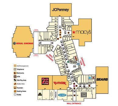 Southland Mall Map