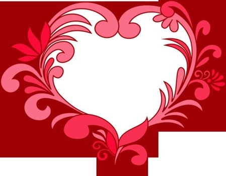 Fancy Heart Clip Art N7