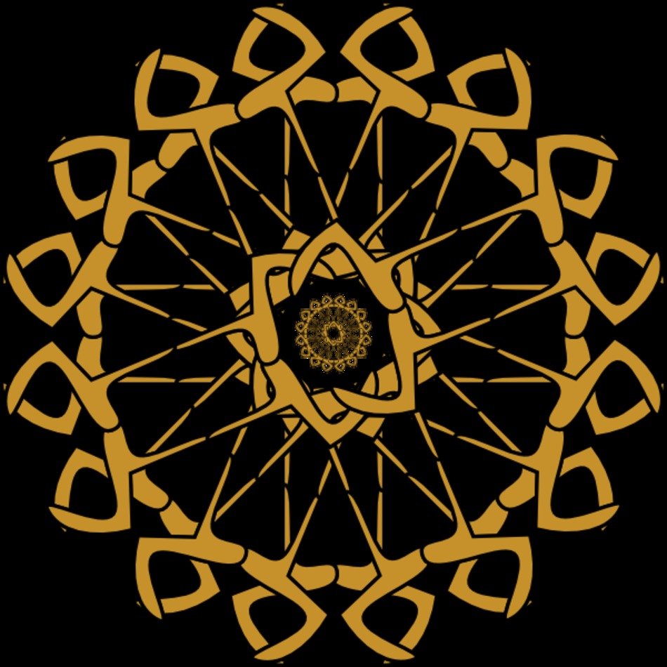 Arabic Geometric Designs Clip Art