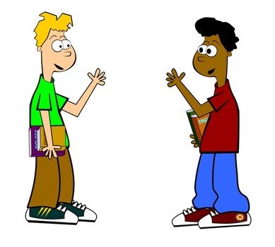 School Friends Clip Art N2