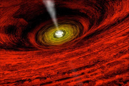 Giant Black Hole