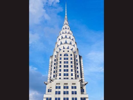 photo of one of the Twin Towers in America
