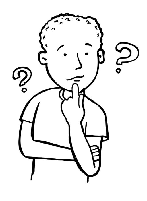 Boy Clip Art Coloring Pages N2