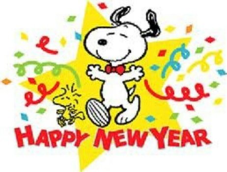 Snoopy Happy New Year