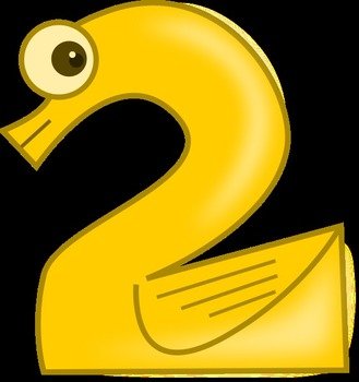 Number 2 Clip Art N59