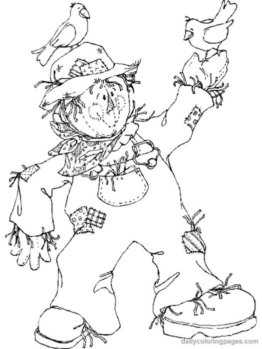 painting of the Scarecrow