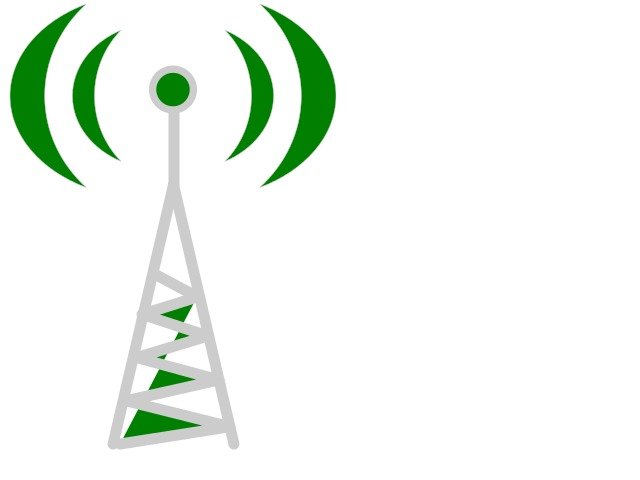 Communication Tower Clip Art N14