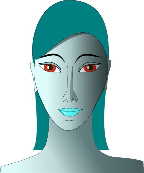 Womannn Vector Clip Art N2