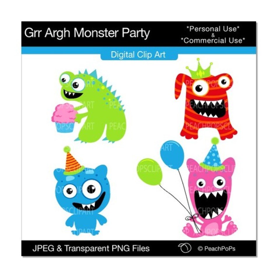 Monster Love Clip Art