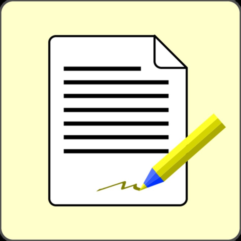 Paper Pencil Clip Art N9