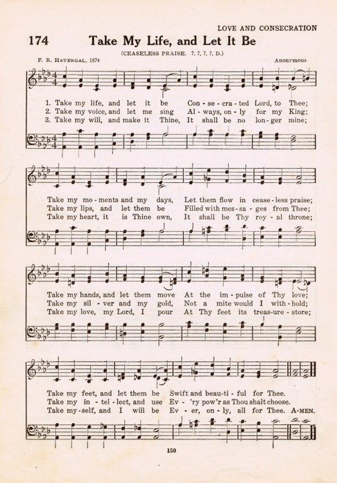 Ve Always Loved This Hymn Because It rsquos Such A Sincere Prayer