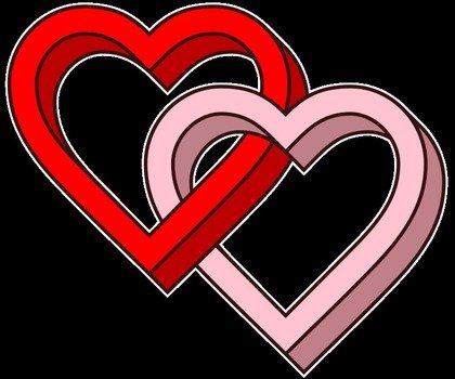 3D Love Heart N3