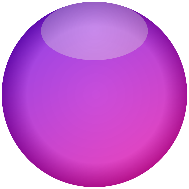 Purple ball as a graphic illustration free image download