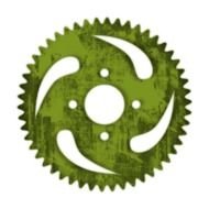 Green Gear Icon