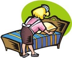 Make Bed Clip Art N11
