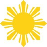 Philippine Flag Sun N3