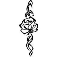 Tribal Flower And Vines Drawings