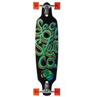 Backfire LONGBOARD Complete GREEN Skateboard DROP THRU Professional