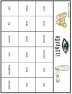Printable Spanish Body Parts