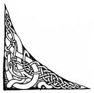 drawing Celtic Corner Designs