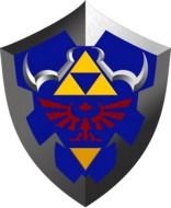 Zelda Hylian Shield drawing