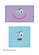 Colors And Shapes Flash Cards Worksheet Free ESL Printable
