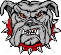 Cartoon Bulldog Mascot N6