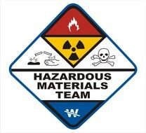 Hazmat Team Logo drawing