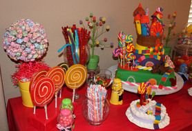 Party Candy Table drawing