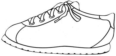Kids Shoe, outline